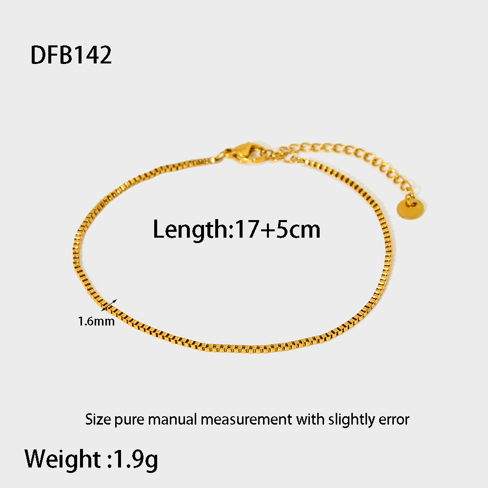 5g Weight 0.03µm-0.05µm Gold Plating Thickness PVD Coated Gold Plating Process IG Style Geometric 304 Stainless Steel Twisted Rope Chain Chain Necklace In Bulk