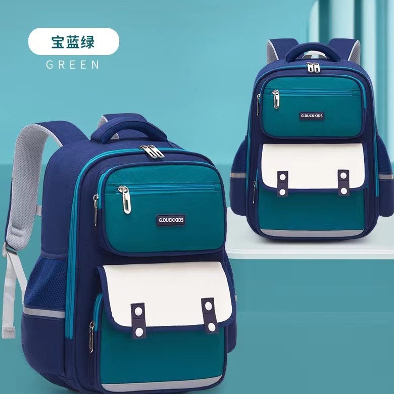 2024 New Schoolbag for Primary School Students Grade 1-6 British Backpack for Boys and Girls Lightweight Bag Printed LOGO