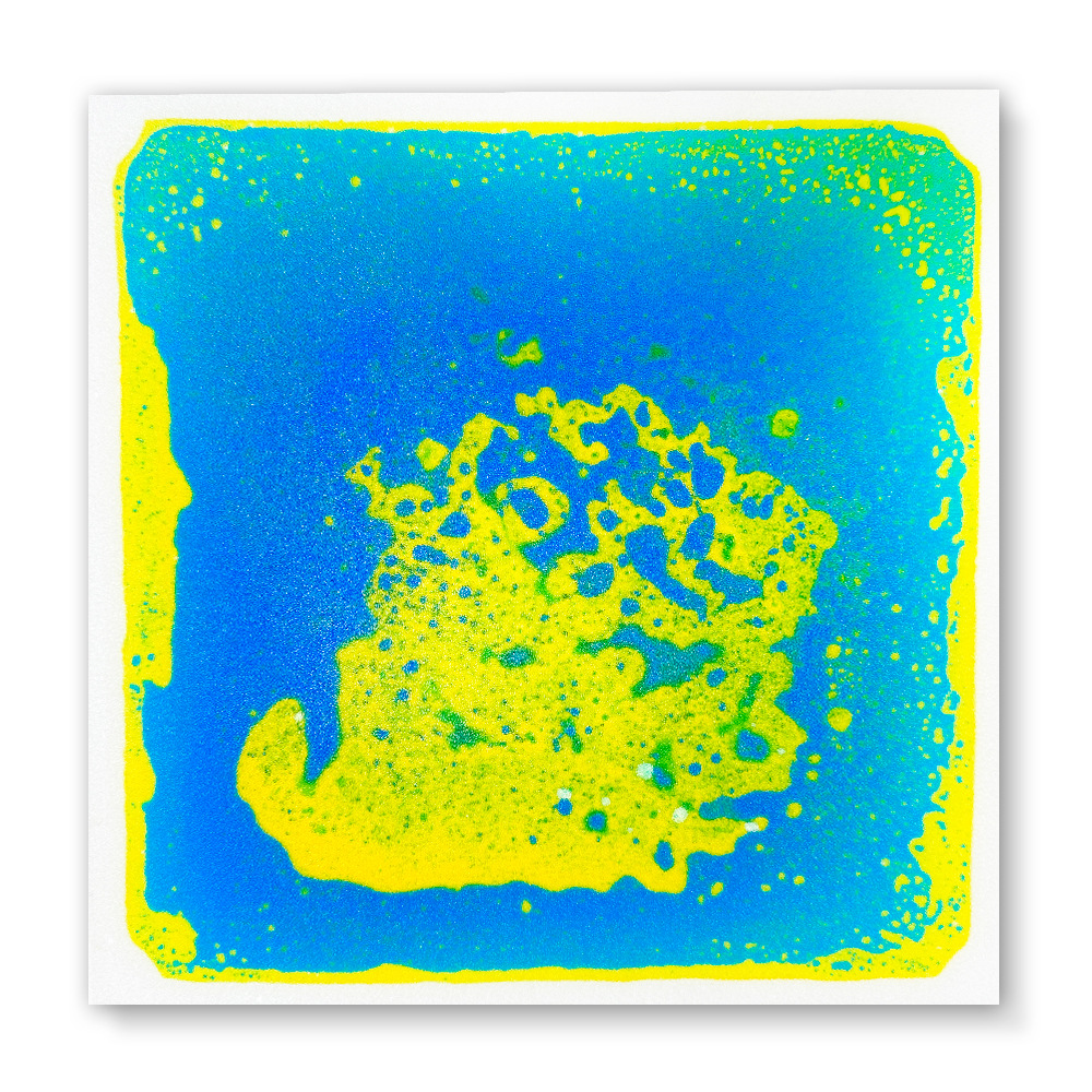 50cm lquid floortiles卸売り子供パズル液体カラーレンガ床マット感覚マット