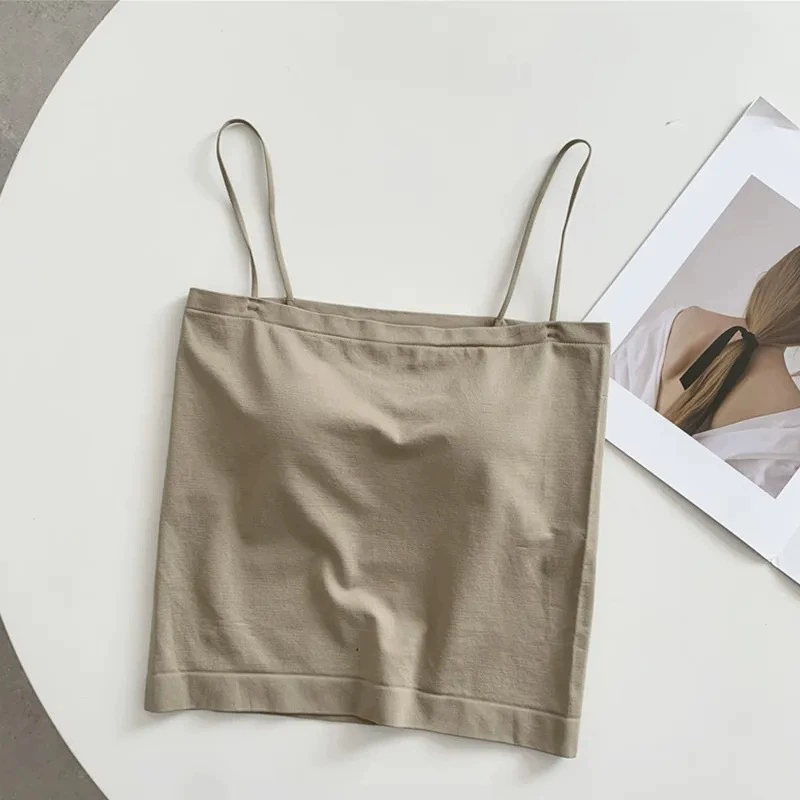 Bra top with removable cups, breathable padding, beautiful back, one size fits all