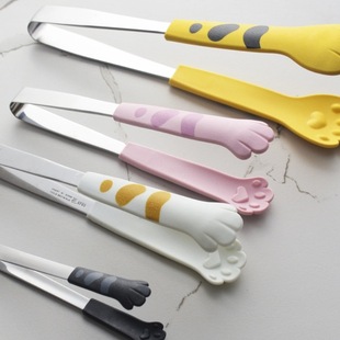 Cat Claw Creative Cute Food Clip Salad Bread Clip Fruit Oven Mittsing Clip Food Complementary Dessert Snack Clip Does Not Dirty Hands