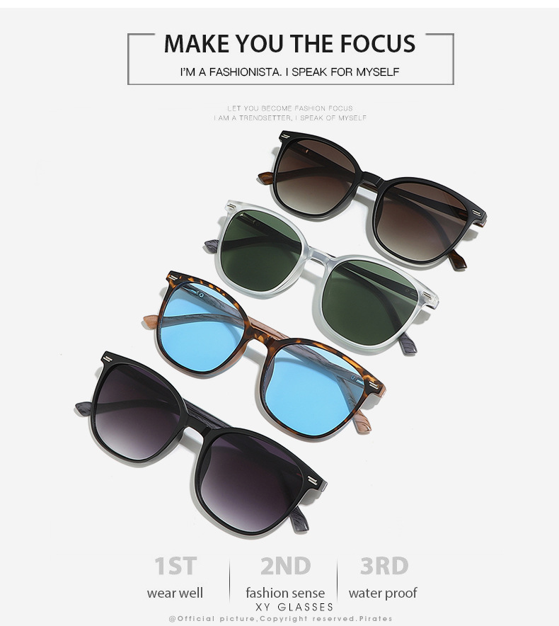 52g Weight Full Frame Glasses Structure Sunglasses Classification PC, UV400 Protection Lens Material Oval Frame Glasses Style Outdoor, Travel Occasion Solid Color Pattern All Seasons Season Unisex Gender Vintage Style Style Grey, Black Color Vintage Style Solid Color PC UV400 Protection Oval Frame Full Frame Women's Sunglasses 2