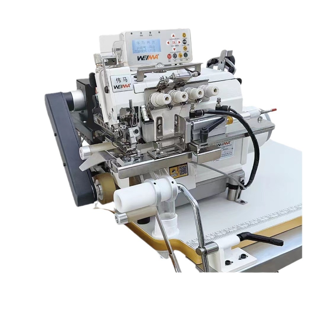 Venta al por mayor máquina automática de cuello redondo máquina de coser Jack multi-funcional industrial hogar máquina de coser eléctrica