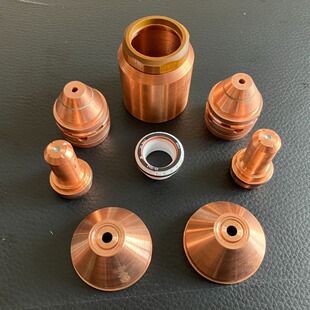 Plasma cutting machine accessories fine plasma 400A cutting gun accessories electrode Nozzle protection cap vortex ring