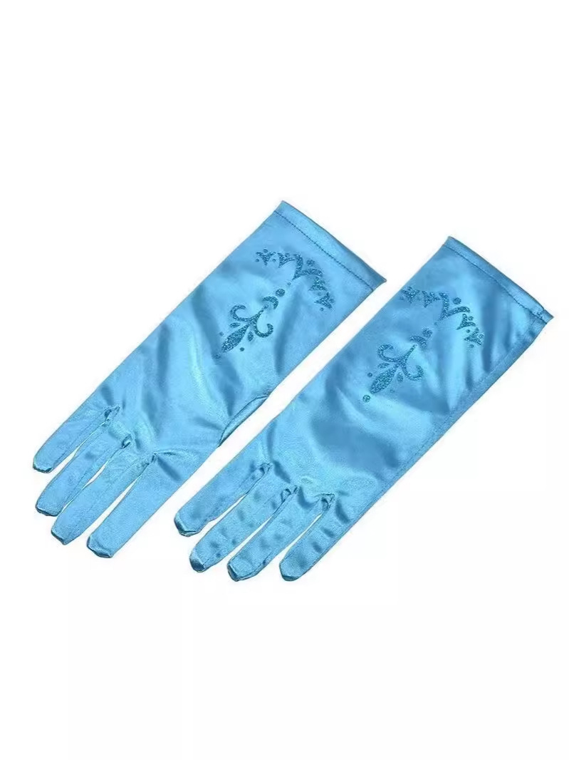 Fábrica directa de hielo y nieve con guantes princesa Elsa juguetes de rol para chicas guantes de impresión de sardinas