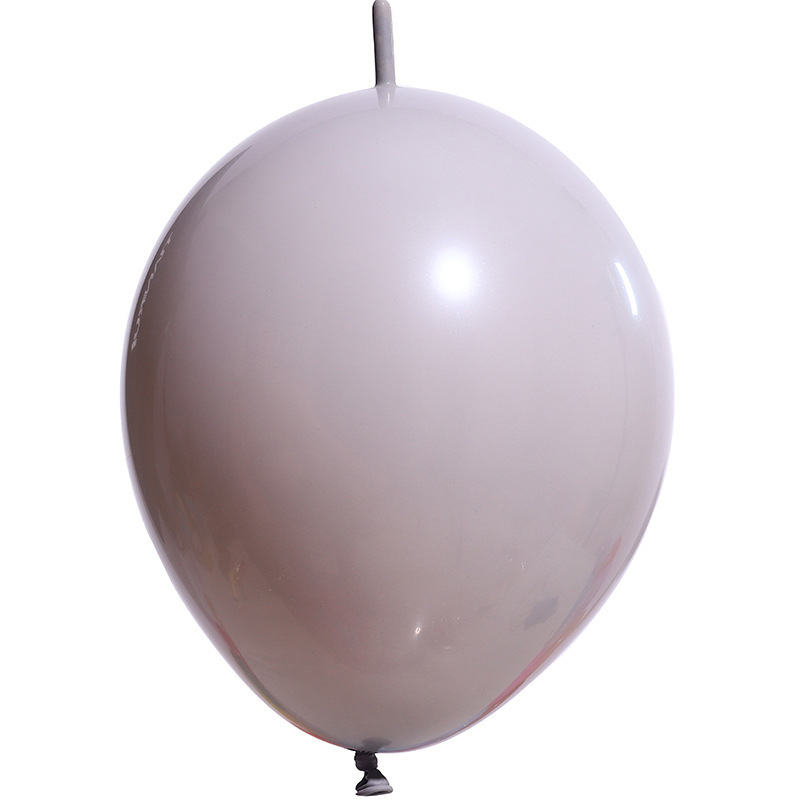 Bola de cola de globo de macaron de 10/12 pulgadas, decoración de fiesta de estilo de conexión, decoración de cumpleaños de boda, bola de cola de aguja