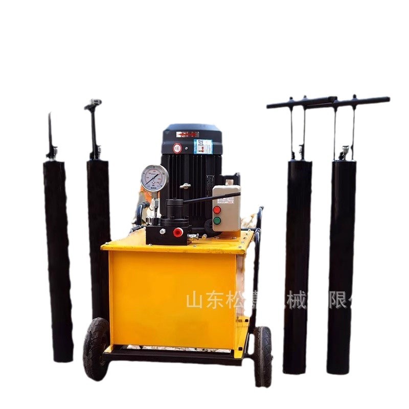 máquina de división de pistola de división hidráulica máquina de división de mineral de roca diesel de voladura estática de mano