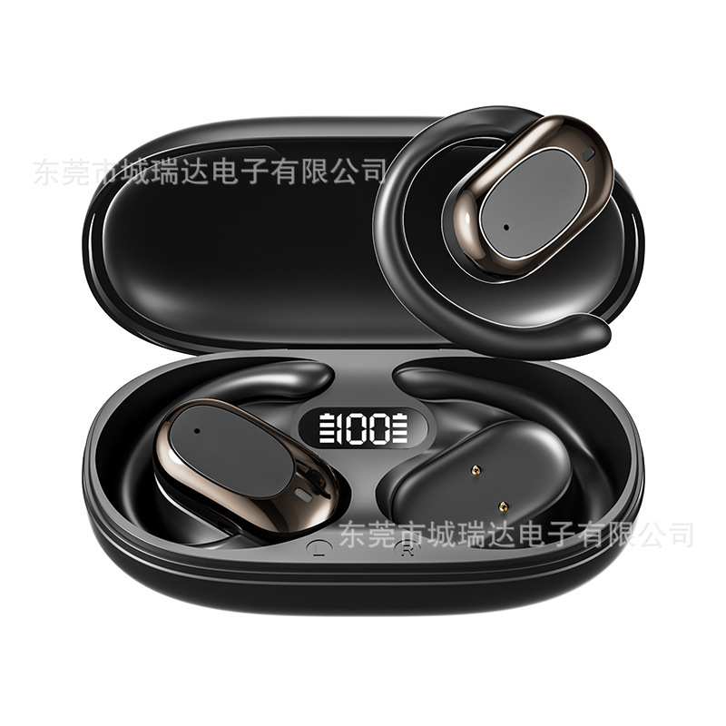AI翻訳ドイツベルリンの声骨伝導bluetoothイヤホン耳かけ無線運動ランニングハイエンド高颜値|undefined