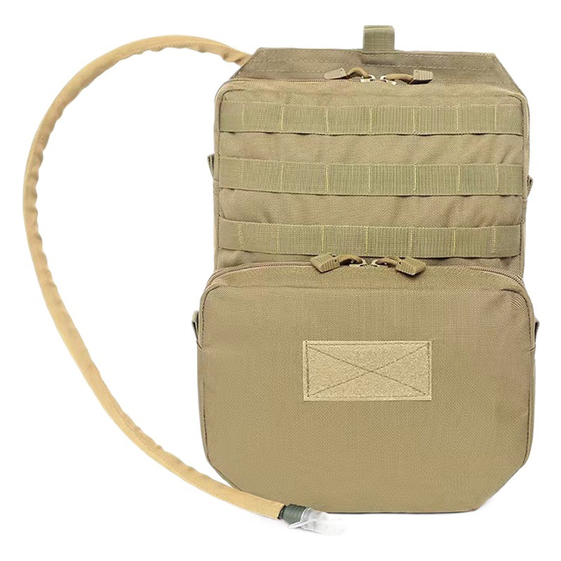 Paquete de hidratación para ciclismo, soporte MOLLE, paquete de hidratación para deportes al aire libre, bolsa táctica, tela reforzada resistente a desgarros
