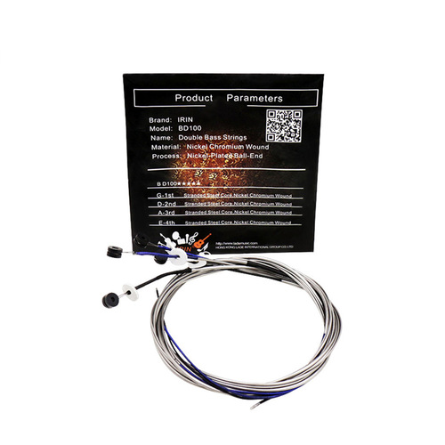 IRIN BD100 bass big bass strings silver plated alloy bass strings 4 strings single bass strings wholesale