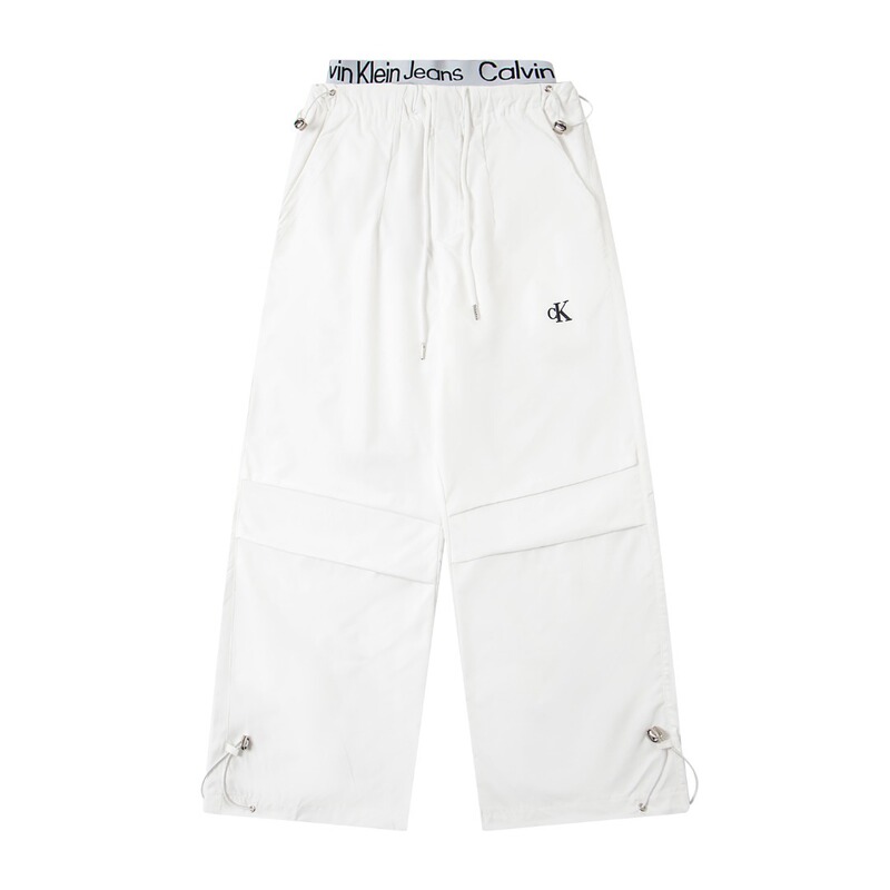 C Brand Nini's Same Style Summer Fashion Item: Workwear Pants, Loose Straight Wide-Leg Drawstring Long Pants for Girls C Brand Nini's Same Style Summer Fashion Item: Workwear Pants, Loose Straight Wide-Leg Drawstring Long Pants for Girls