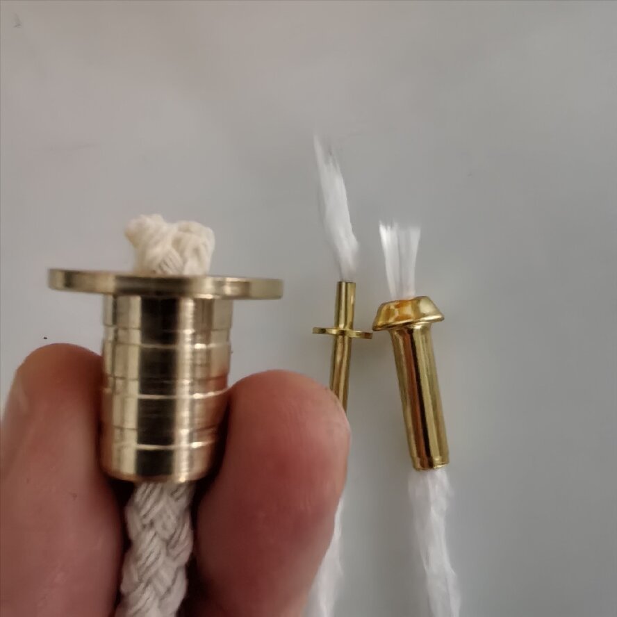 大头铜管灯芯佛具酒瓶灯芯跨境产品灯芯头油灯头佛具户外野外露营