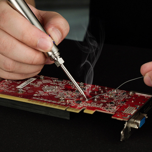Portable usb wireless charging soldering iron hot cigarette code line pen repair welding smart student household battery soldering iron