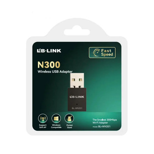 Lb-Link Bl-Wn351 Wireless USB Adapter 300Mbps Wireless Network Card Plug and Play Driver-Free