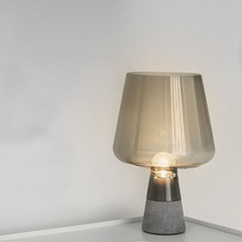 北歐台燈卧室床頭燈現代簡約個性創意工業風裝飾軟裝設計玻璃台燈