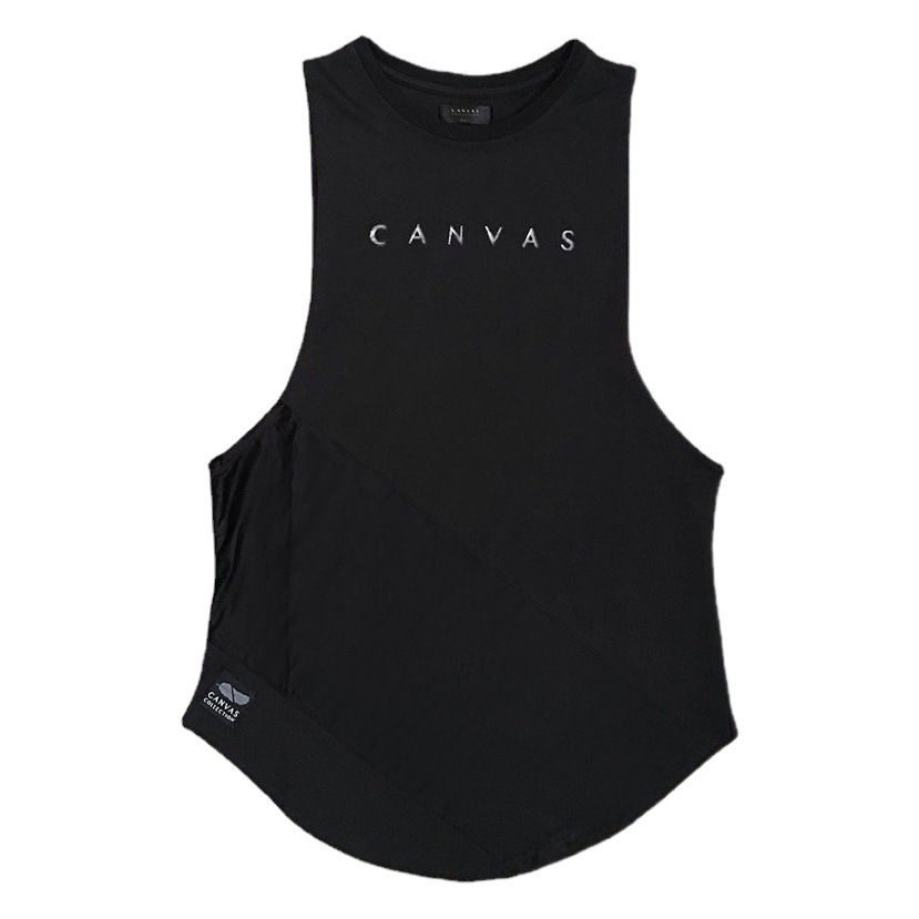 Outdoor Sports Quick-drying Vest Men's Sports Stitching Fitness Top Taobao Best Selling Bottoming Sweatshirt Basketball Suit