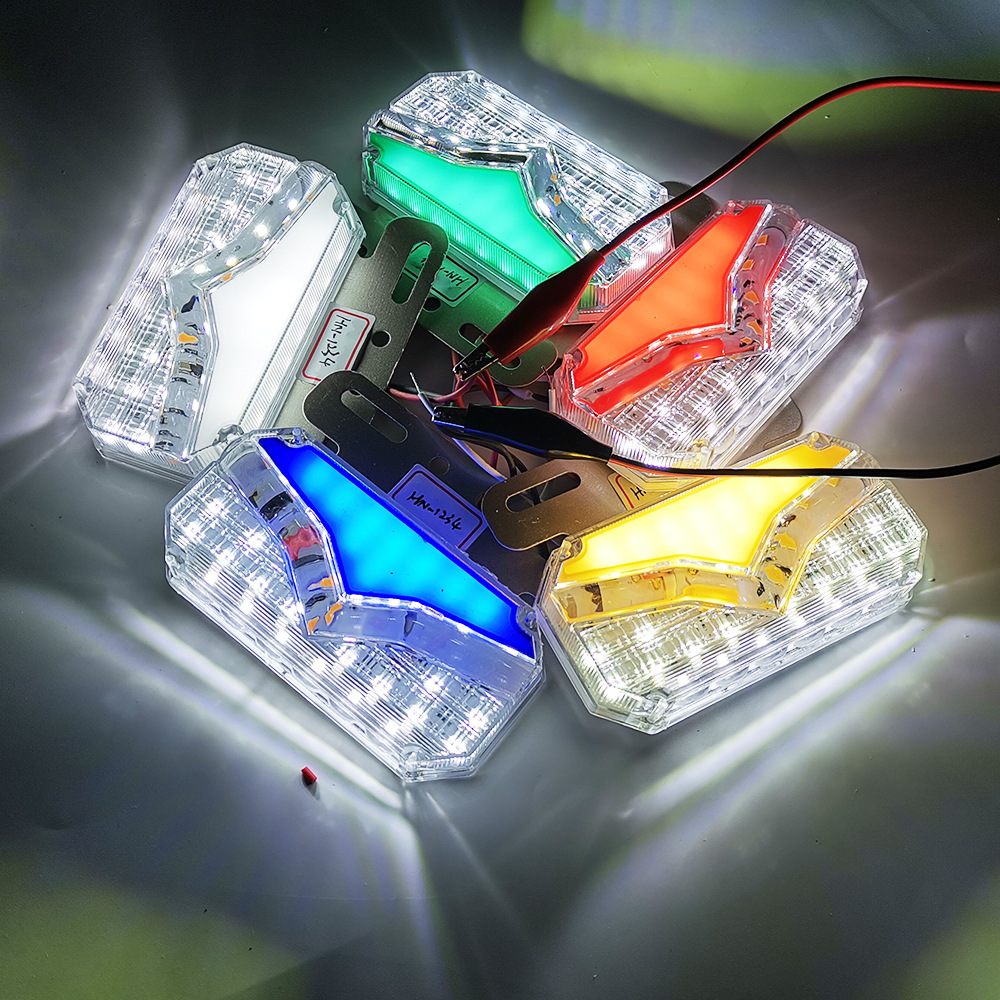 Camión transfronterizo llevó la luz lateral 12V24V, remolque cintura ancha luz fuerte luz lateral del neumático de dirección