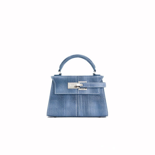 Cross-Border Jwpei New Trapezoidal Bag Practical Genuine Leather Women's Bag Niche Design Handbag High-End Messenger Bag