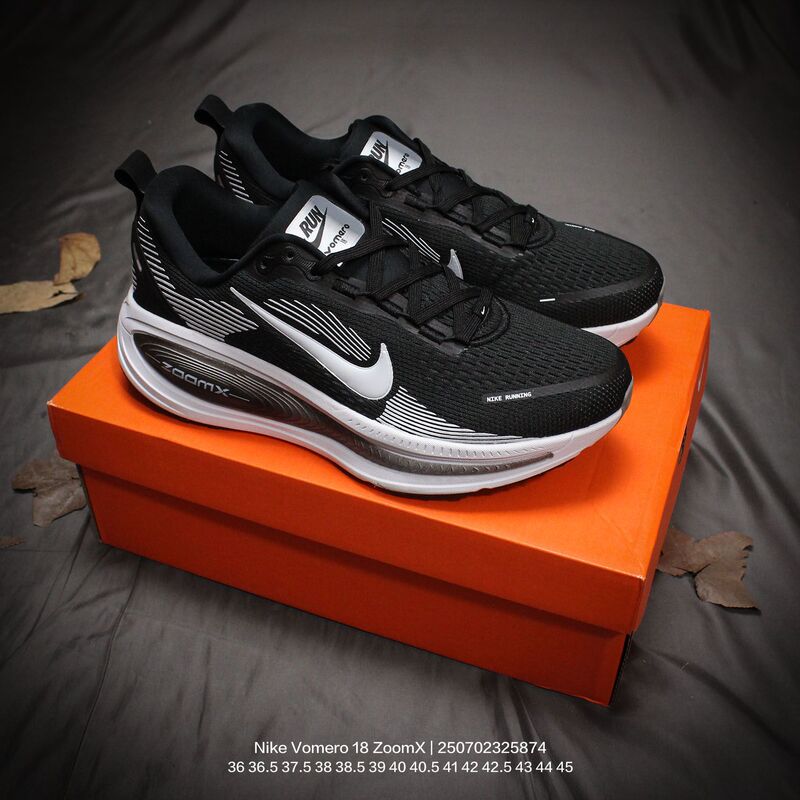 Pegasus Moon Landing Vomero18 Men's and Women's Same Style Mesh Breathable, Comfortable and Versatile Casual Outdoor Running Shoelaces