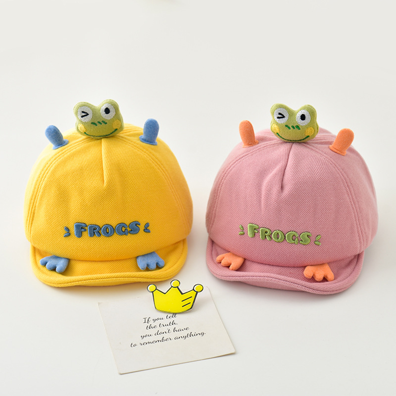 Sombrero para bebés primavera y otoño bebés gorra de béisbol de borde suave lindo super lindo para niños al aire libre sombrero de sombra solar