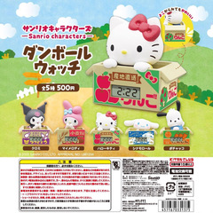 现货正版奇谭KITAN 三丽鸥时钟扭蛋 凯蒂猫库洛米美乐蒂玉桂狗