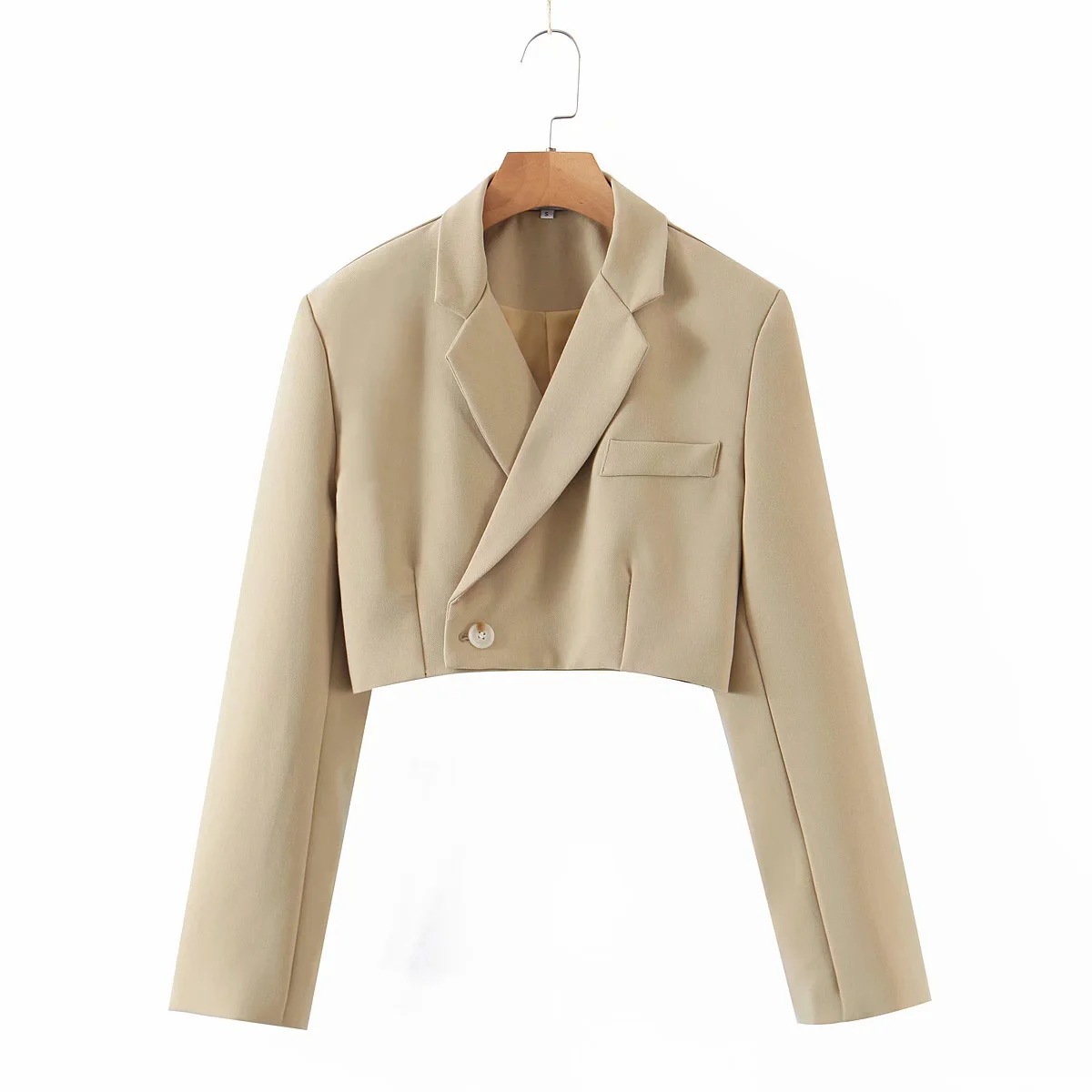 Women's Long Sleeve Blazers Elegant Classic Style Solid Color display picture 31