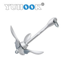 热镀锌折叠锚 A型船锚 伞锚 莲花锚十字锚 folding anchor 游艇用