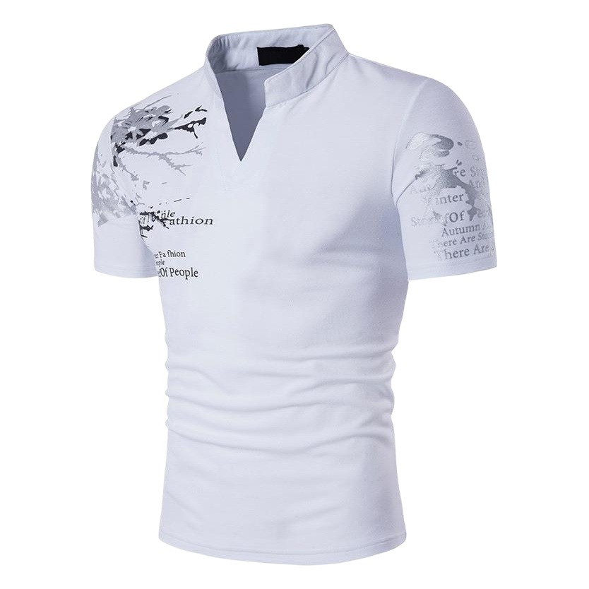 2023 hombres europeos y americanos nuevo Polo camiseta verano hombres de manga corta moda casual impreso Polo camiseta