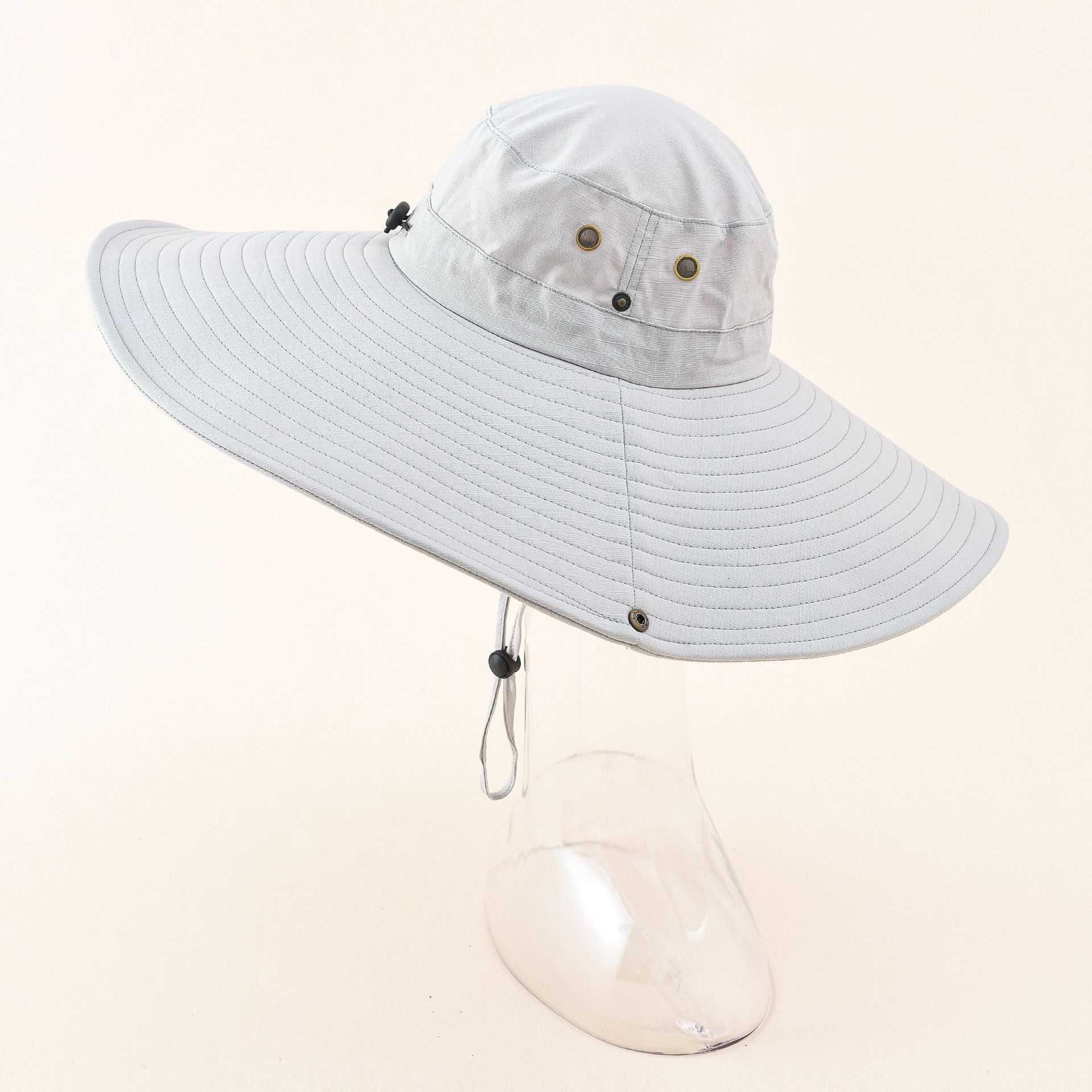 Sombrero de pesca para hombre sombrero de sol al aire libre cubierta de pesca cara más tamaño sombrero de Sol para hombre protección solar protección UV