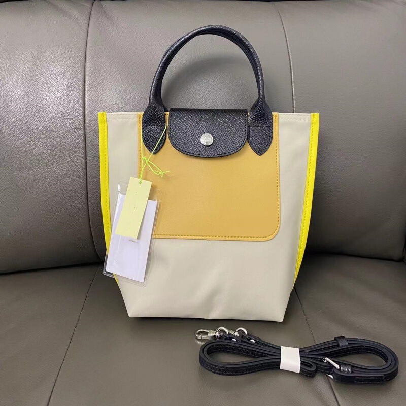 Longxiang Bag New 3.0Replay Nylon Leather Large Capacity Shoulder Bag Tote Bag Crossbody Bag Color Matching Women's Bag