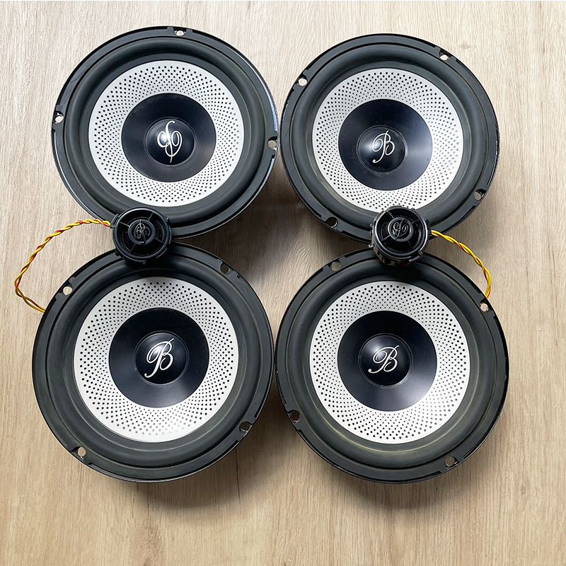 中古元解体車大ベルリンの声6.5インチ中低音高音スピーカー車載車の音響改造アップグレード|undefined