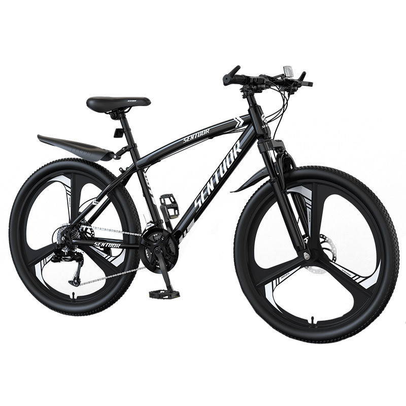 Mountain Bike Adult Off-Road Men's and Women's Road Variable-Speed Racing Student Bicycle Dual Disc Brake Riding Variable-Speed Off-Road