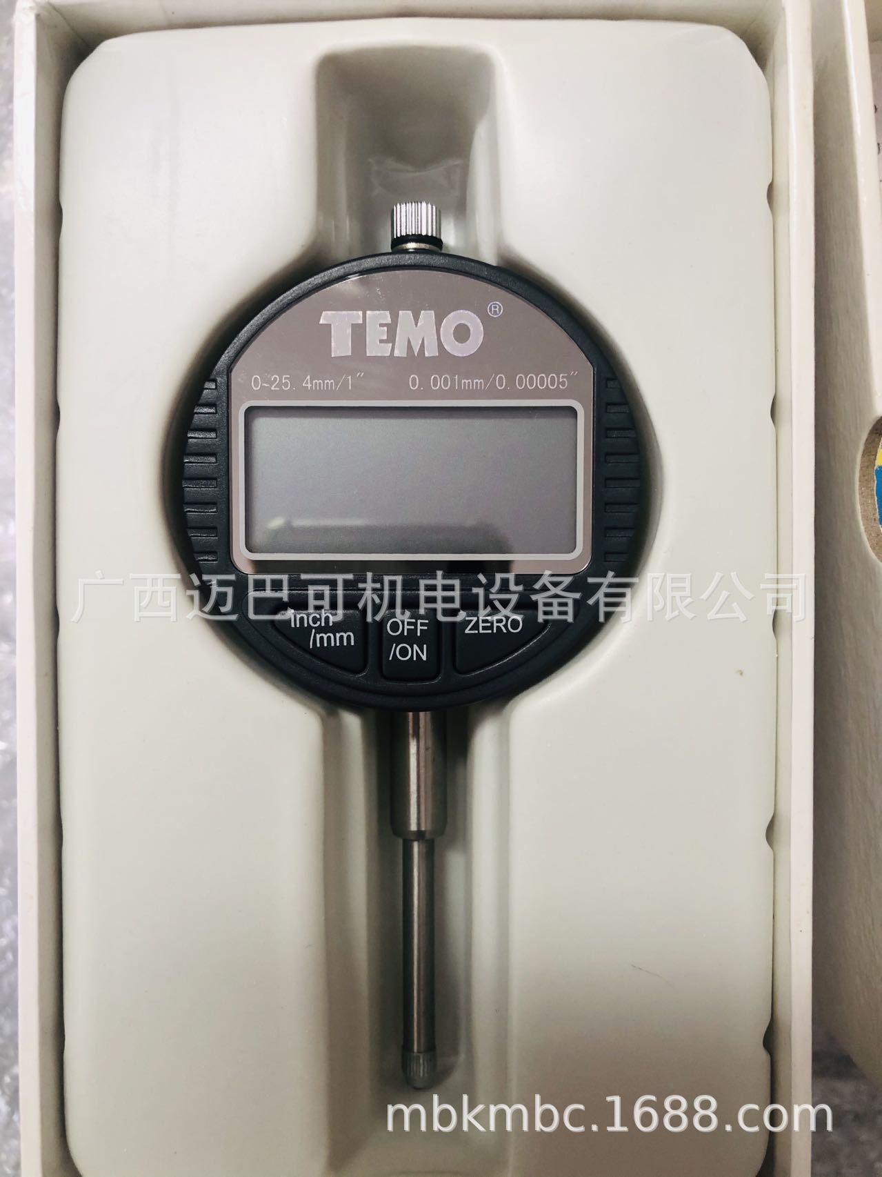 TEMO数显千分表TMME33—10025B