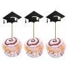 Cake Decoration Graduation Dr. Cap Plug -in Plug -in Baking Dessert Potal Potal Birthday INS Windpack Flag