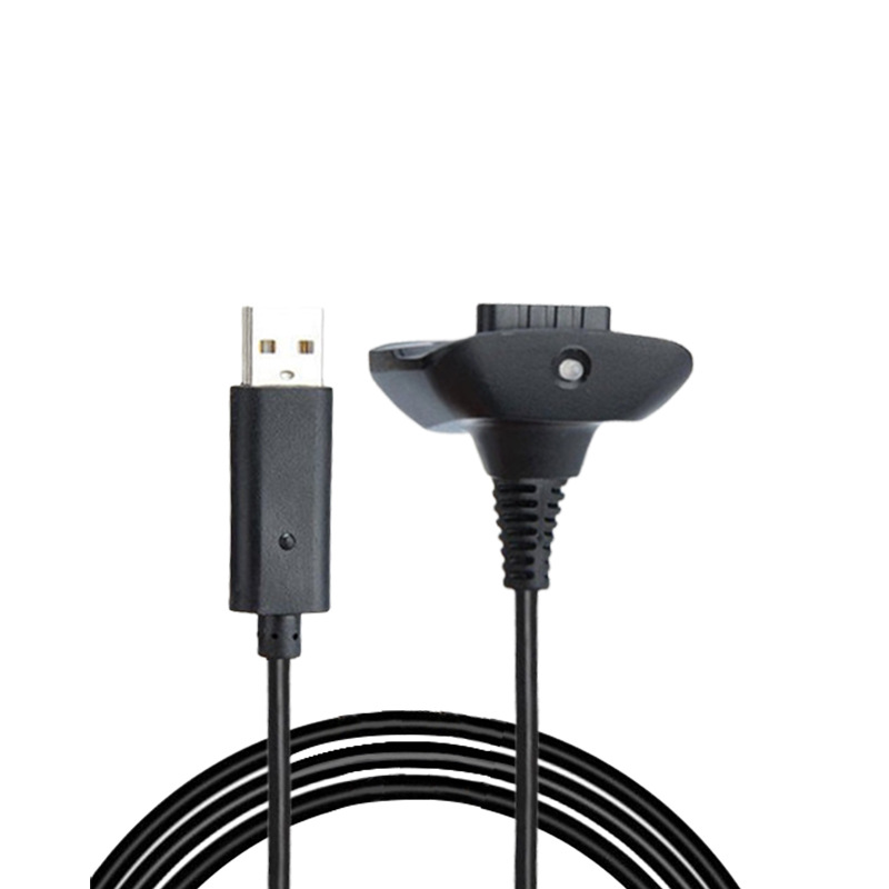 Fábrica al por mayor juego mango cable XBOX360 mango cable de carga solo anillo magnético juego mango cable de carga