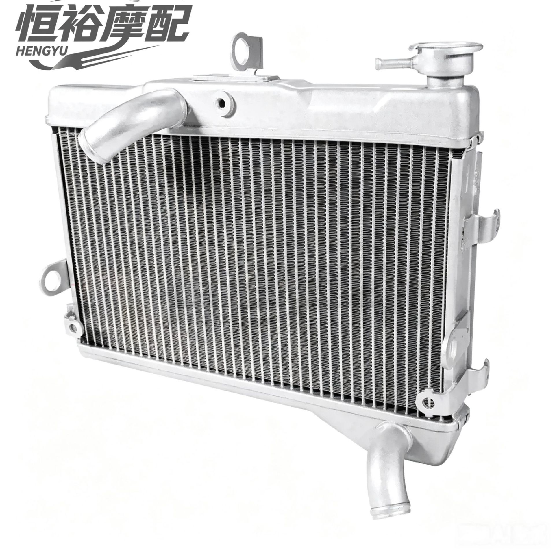 Suitable for Yamaha MT07 XSR700 FZ07 water tank assembly, water cooler, radiator, 2015-2021