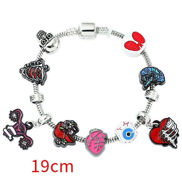 Physiological bracelet, body organs