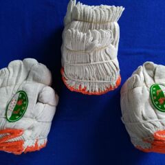 Factory produces work gloves, wholesale cotton yarn protective gloves, yarn gloves, 500 grams cheap gloves, single pair