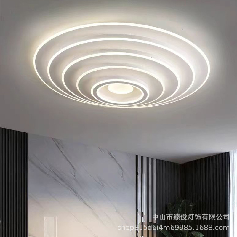 Living Room Headlight Ceiling Lamp Bedroom Dining Room Dining Room Chandelier Modern Simple Atmosphere 2025 New Zhongshan