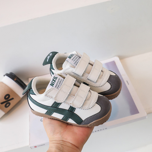 Children's shoes, spring and autumn, children's Forrest shoes, soft-soled baby shoes, Korean style fashionable and versatile casual shoes for boys and girls