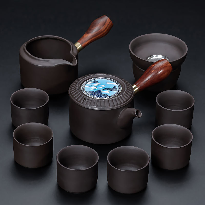 ✲☾☾✲10 보라색 모래(봉래 원더랜드) - 측면 손잡이/나무✲☾☾✲