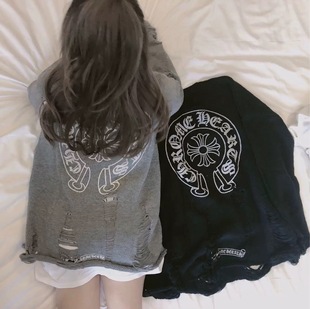 ChromeHearts�߽�bf��Ů�ﶬ����_ʮ�ּ��ƶ�����ch����ë�����l