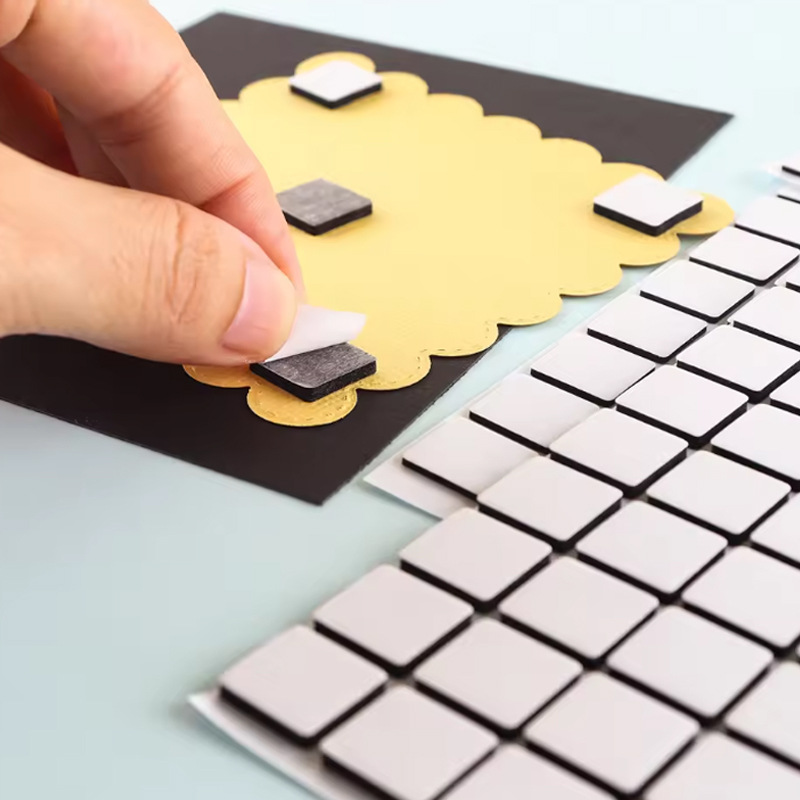 強力な eva フォーム両面テープ白ハニカムクリエイティブ diy フォーム粘着ステッカーハンドブックカード高粘度両面テープ