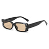 Fashionable square sunglasses, glasses suitable for photo sessions, 2023 collection, internet celebrity, city style