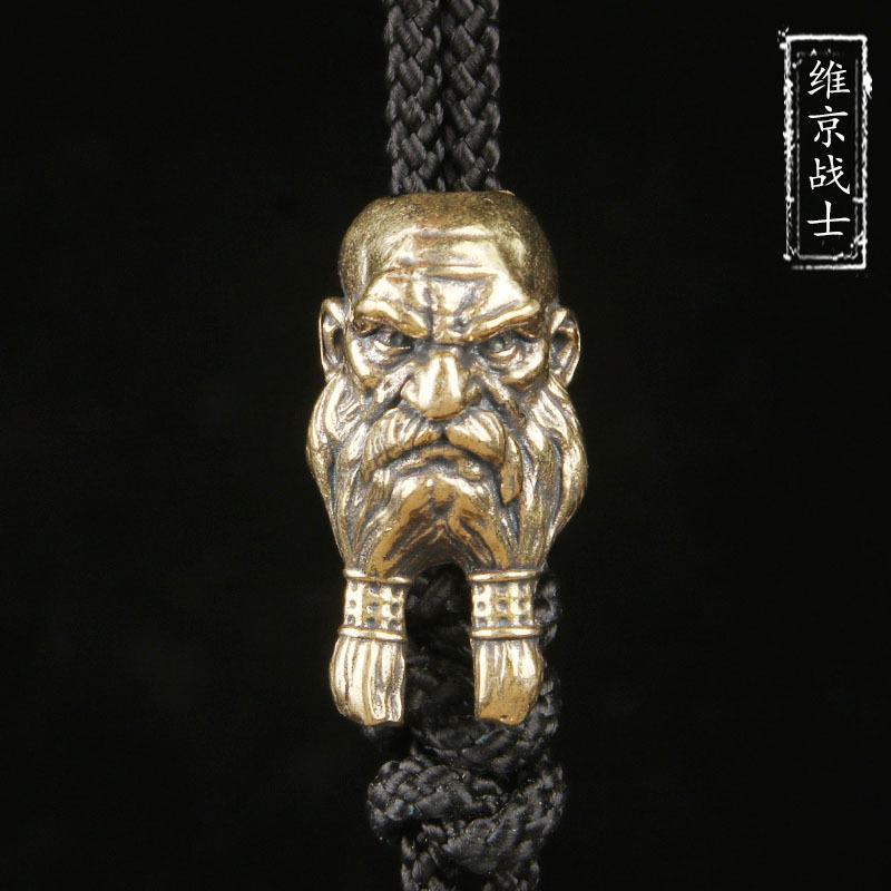 Brass Viking Warrior EDC Knife Pendant Long-Haired Old Man Paracord Pendant Keychain Accessory DIY Decoration Tag Pendant Brass Viking Warrior EDC Knife Pendant Long-Haired Old Man Paracord Pendant Keychain Accessory DIY Decoration Tag Pendant