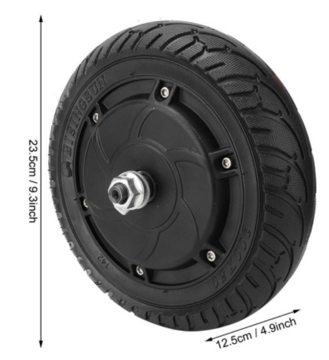 KUGOO 8 pulgadas Scooter Eléctrico accesorios conjunto completo soporte delantero y trasero guardabarros motor neumático scooter transfronterizo