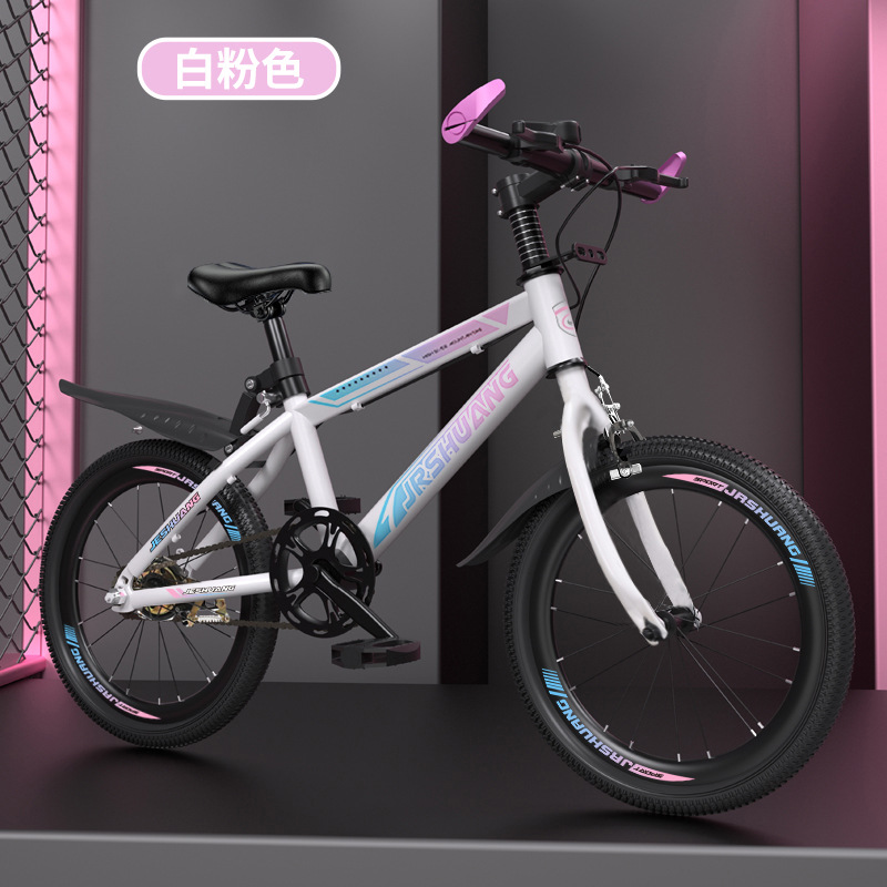 Bicicleta de montaña adolescente niño niña bicicleta amortiguador de freno de goma de cambio de velocidad ligera montar freno sensible image 7