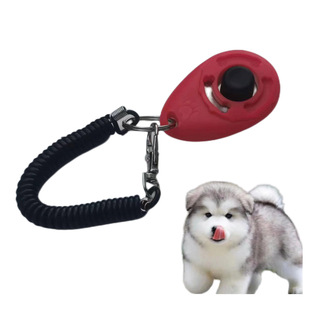 Factory Price Direct Sales Popular Plastic Clicker Dog Training Device Pet Trainer Sound Toy Water Drop Anti-Barking Training Device