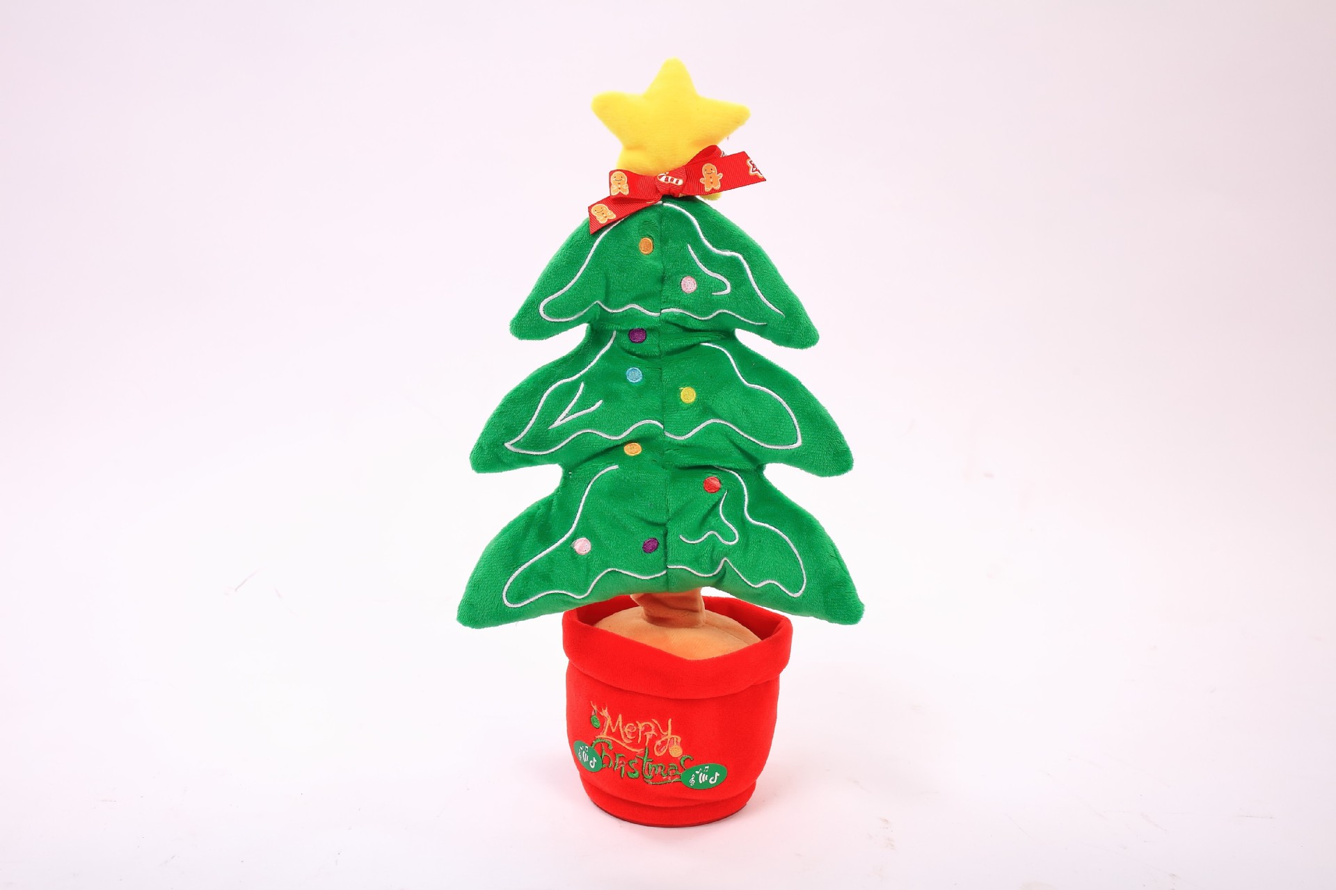 Cute Singing And Dancing Enchanting Flower Christmas Doll Elk Cactus Tulip Birthday Gift 1 Piece display picture 1