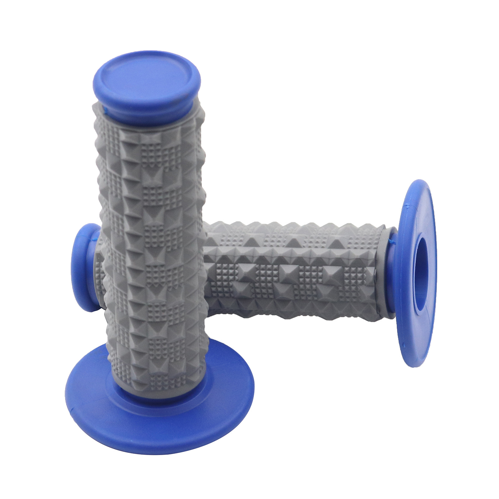 Off-Road Motorcycle Atv Racing Modification Silicone Large Particle Anti-Slip Handlebar Grips Left and Right Throttle Grips